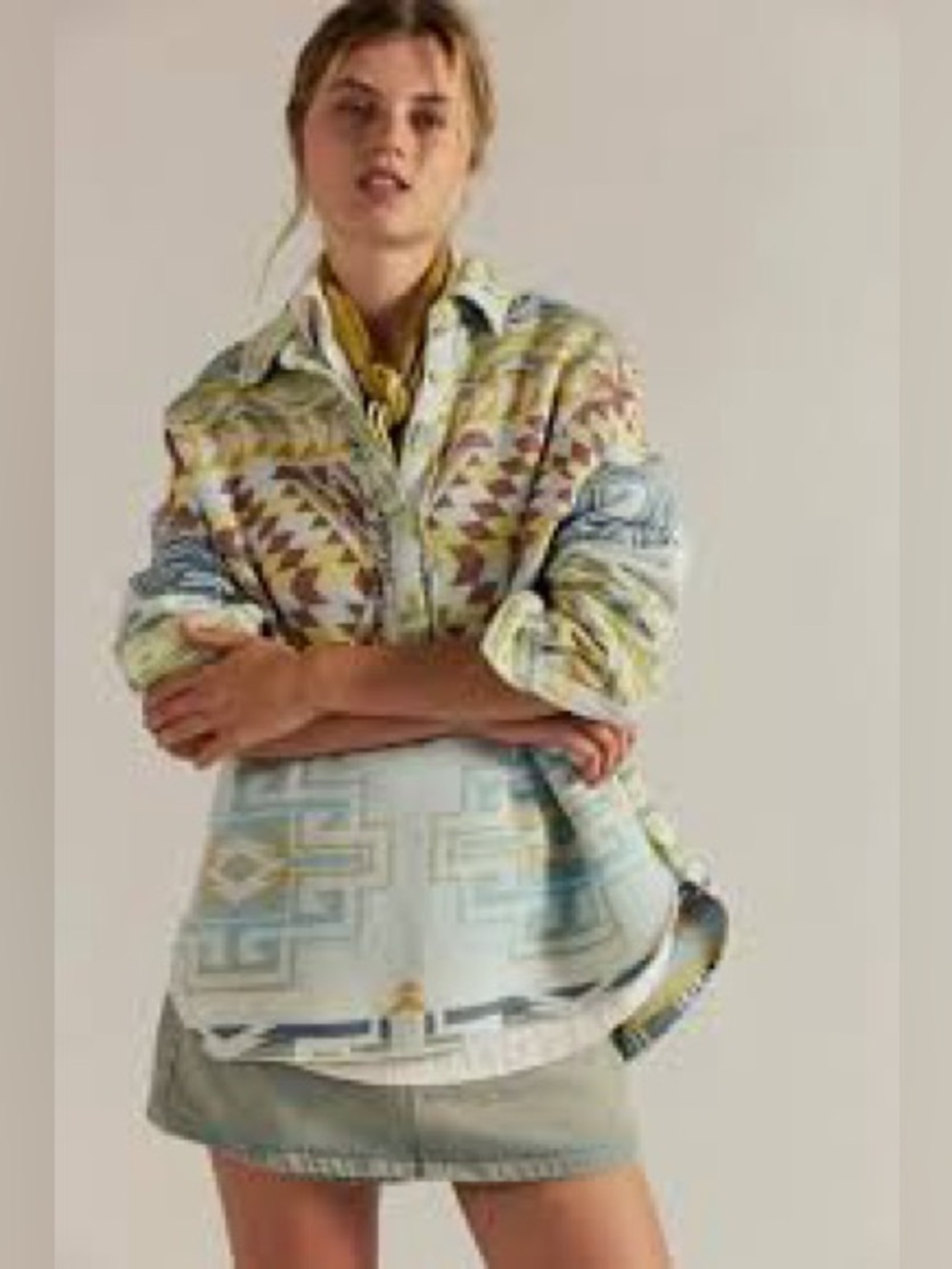 We The Free Arizona Sky Pullover~Dandelion Combo - Picture 2 of 3